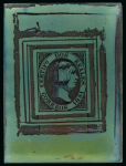 Stamp of Spain Spain – 1851 2r, a small lot of production materials