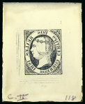 Stamp of Spain Spain – 1851 2r, a small lot of production materials