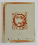 Stamp of Sperati Spain – 1852 Isabella issue, 2r, 5r, 6r, five glass clichés and one celluloid
