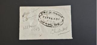 Stamp of Sperati Uruguay – 1856 “Diligencia” 60c and 80c, two exposures on photographic,