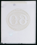 Stamp of Sperati Brazil – 1843, Bull’s Eyes 60r, twelve production items and five cancellation trials on paper