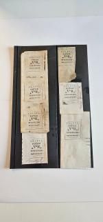 Stamp of Sperati Uganda – 1896 5 rupees, six glass support clichés, two numbered “C/14”, Sperati made proofs of the 5r in black but no finished stamp reproductions have been found.