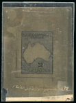 Stamp of Sperati Australia – 1913 “Kangaroo” £2, fourteen production elements for this iconic stamp