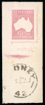 Stamp of Sperati Australia – 1913 “Kangaroo”, a comprehensive group of items used for postmarks
