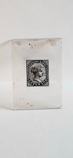 Stamp of Sperati India – 1882-89, 1r, the un-overprinted design used by Sperati in a group of five items