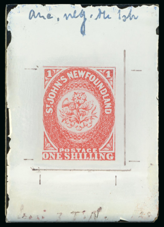 Stamp of Canada » Newfoundland Canada, Newfoundland – 1857 4d, 8d, 1s sixteen items,