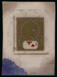 Stamp of Sperati Australian States, Tasmania – 1892 £1, a spectacular group of sixteen production