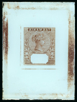 Stamp of Sperati Australian States, Tasmania – 1892 £1, a spectacular group of sixteen production