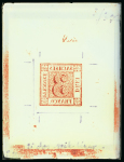 Stamp of German States » Saxony German States, Saxony – 1850 3pf, group of thirteen objects