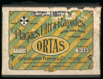 Stamp of German States » Bavaria German States, Bavaria – 1849 1kr group of nine production items, including four glass support clichés, including one in bright red with production notations at base, and two matching clichés in black and grey, two match