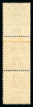 Stamp of Ireland » 1922 (Jun) Harrison Coils Overprints  (T20-T24) 2d orange, coil join, mint and mint nh vertical strip