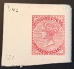 Stamp of Sperati Canada, Vancouver Island – 1865 5c, an exceptional group of twenty-two production items for the stamp and cancellations, comprising seven glass support clichés in a range of colours, black, gray, green, brown and two bla