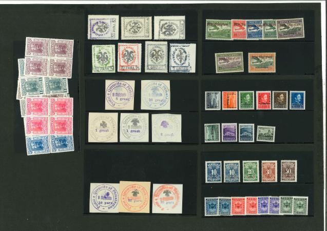 Stamp of Large Lots and Collections Albania: 1913-39 strong collection from this unusual