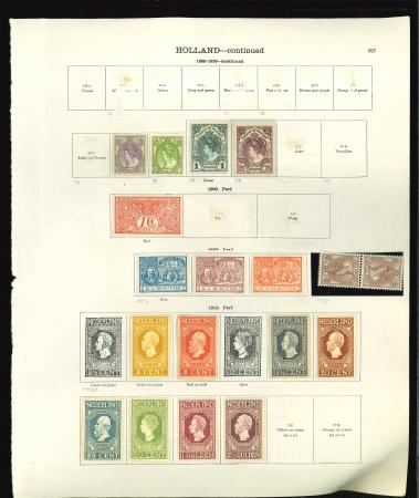 Stamp of Netherlands Netherlands: 1891-1936 with a few earlier to 2 1/2