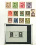 Stamp of Large Lots and Collections Poland: 1860-1936 with the 1860 10k (scarce) then ranges