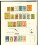 Stamp of Large Lots and Collections Mongolia: with 1924 to $1, 1926 to $5 and some h/stamps,