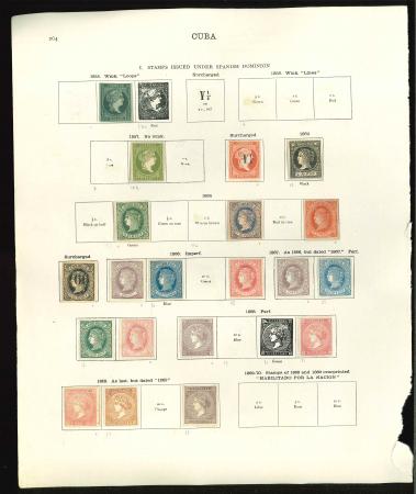 Stamp of Cuba Cuba: with some early 1856-75 issues, then 1875-81
