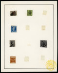 Stamp of Sperati Jean de Sperati production of seven different stamps, mounted in approval booklet