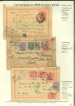 Stamp of Persia » Postal Stationery 1903 internal use picture postcard 3ch surcharge on 5ch (PC19H, PC20H)