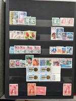 Stamp of Large Lots and Collections 1860s-1980s, All world collection in 4 large boxes including 45 albums