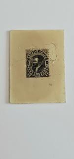 Stamp of Canada Canada – 1859 Jacques Cartier 17c, group of eight glass clichés,