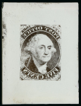 Stamp of Sperati United States, New York City – 1845, 5c Postmaster’s Provisional