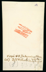 Stamp of Sperati United States, New York City – 1845, 5c Postmaster’s Provisional