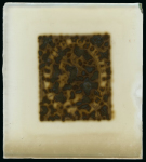 Stamp of British Honduras British Honduras – 1882-87 Queen Victoria 6d, six glass clichés