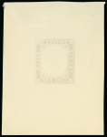 Stamp of Sperati Italian States, Sardinia – 1861 3 lire, group of four items, including three glass