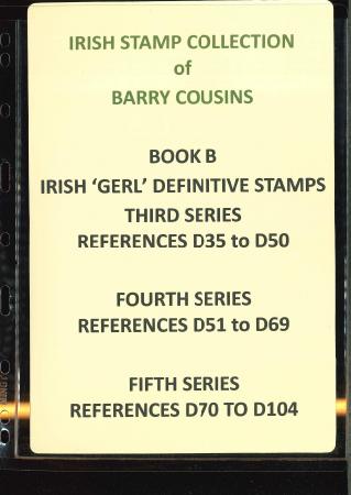 Stamp of Ireland » Definitives 1968-1982 Gerl Definitives: Extensive specialized collection