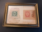 Stamp of Sperati Uruguay and Newfoundland – Uruguay 1859 180c proof on paper in green mounted on card
