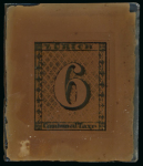Stamp of Switzerland / Schweiz Switzerland, Canton Zurich – 1843 4r and 6r, group of six items, incl. 4r master cliché