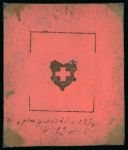 Stamp of Sperati Switzerland, Local and Orts Post – 1850 2 1/2r group of seven items