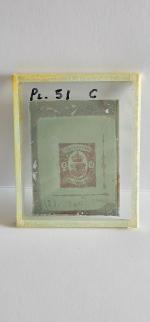 Stamp of Sperati German States, Oldenburg – 1861, 2gr one negative master cliché dated July 1941