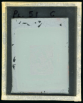 Stamp of Sperati German States, Oldenburg – 1861, 2gr one negative master cliché dated July 1941
