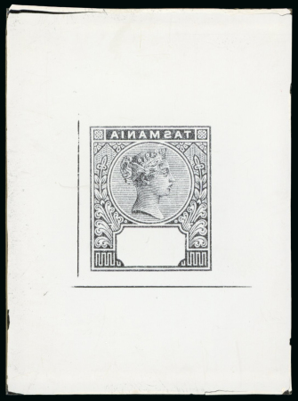 Stamp of Sperati Australian States, Tasmania – 1892 £1, six components