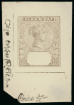 Stamp of Sperati Australian States, Tasmania – 1892 £1, six components
