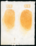 Stamp of Sperati Australian States, Tasmania – 1892 £1, six components