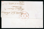 Stamp of Great Britain » 1840 1d Black and 1d Red plates 1a to 11 1840 1d. black, Pl. 3, NE used locally on entire in Edinburgh