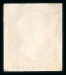Stamp of Great Britain » Line Engraved Essays, Plate Proofs, Colour Trials and Reprints 1850 Prince Consort essay, in red, large balanced margins