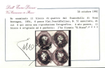 Stamp of Great Britain » 1847-54 Embossed 1847-54 Embossed 6d purple used block of four with margins all around