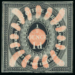 Stamp of Great Britain » 1839 Treasury Competition 1839 a fine selection of Charles Whiting essays (10)