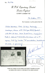 Stamp of Great Britain » 1840 Mulreadys & Caricatures » 2d Lettersheets and Envelopes 1846 (Apr 29) 2d Mulready envelope sent within London and uprated with 1841 2d blue pl.3 FD