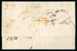 Stamp of Great Britain » 1840 2d Blue (ordered by plate number) 1840 (4 Aug) Lettersheet to Cottbus Prussia, bearing