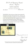 Stamp of Great Britain » 1840 2d Blue (ordered by plate number) 1840 (4 Aug) Lettersheet to Cottbus Prussia, bearing