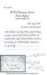 Stamp of Great Britain » 1840 Mulreadys & Caricatures » May Dates 1840 (May 2) 1d Mulready letter sheet (A175) used locally (four days prior to the official first day of use)