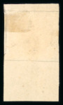 Stamp of Great Britain » 1839 Treasury Competition 1839 Treasury Competition Essays: Anonymous, attributed to James Bogardus showing a hand drawn numeral in pen and ink "1" in the centre of a red border