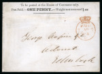 Stamp of Great Britain » 1840 Parliamentary Envelopes 1840 (Apr 7) One Penny House of Commons Envelope