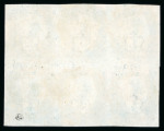 Stamp of Great Britain » 1841 2d Blue 1841 2d. blue, Pl. 3, LB-MD, block of six, good margins