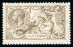 Stamp of Great Britain » King George V » 1913-19 Seahorse Issues 1915 De La Rue 2/6d. chrome (very pale sepia brown) mint n.h.